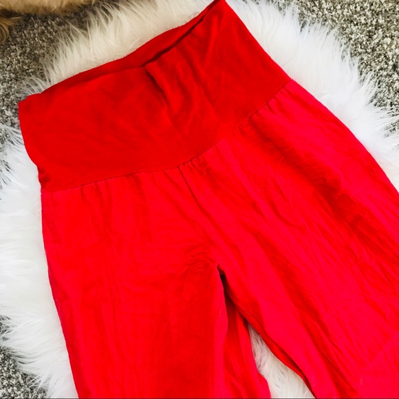 Love Tree | Red Boho Pants - Picture 4 of 5